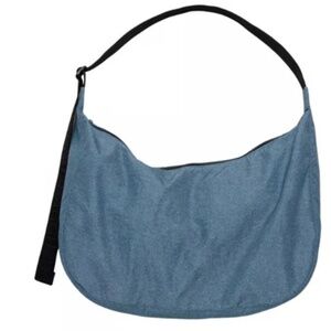 Baggu Large Crescent Bag - Digital Denim